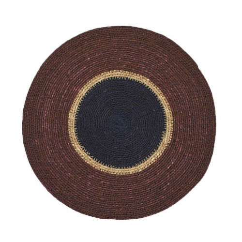 Citt&agrave; Pinto Mulberry/Blue Black Placemat 34cm